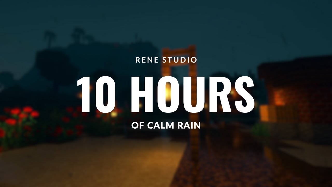 10 HOURS of CALM RAIN | sleep, relax, enjoy! - YouTube