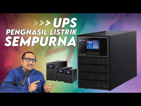 Listrik Ideal, Stabil, dan Aman - Mengenal Online UPS bersama Vertiv Liebert GXT MT Plus CX Series