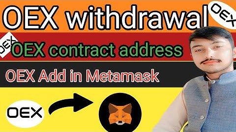 how to add oex wallet address || oex withdrawal 2024