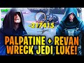 Emperor Palpatine and Darth Revan Counter Jedi Knight Luke HARD + Best Jedi Luke Team Composition?