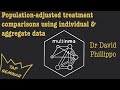 Population-adjusted treatment comparisons using individual &amp; aggregate data | Dr. David Phillippo