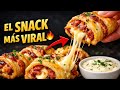 Receta Viral de Hojaldre con Bacon y Queso | Aperitivo Fácil y Crujiente