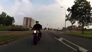 Brammo Empulse R Rotonde Rit / Rondabout Traveling Rotterdam