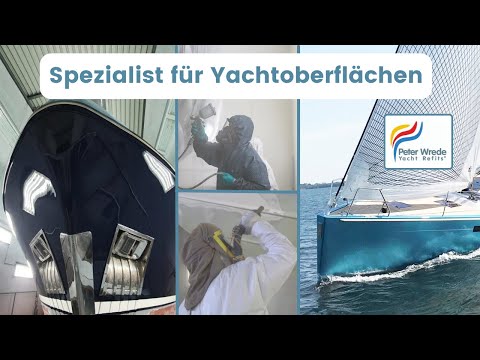 Spezialist für Yachtlackierung, Osmosesanierung, Strahlen und Beschichten, GfK Reparaturen