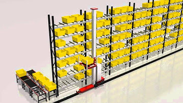 mini load stacker crane