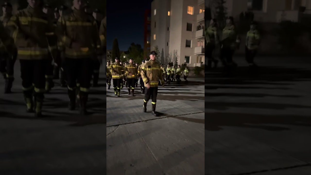 Ostatni apel wieczorny KS1/2024 SP PSP Bydgoszcz