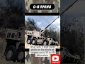 G6 Rhino self-propelled howitzer #G6Rhino #HeavyArtillery