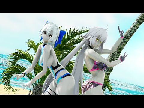Fate/go x MMD - Tomoe Gozen - Dive to blue