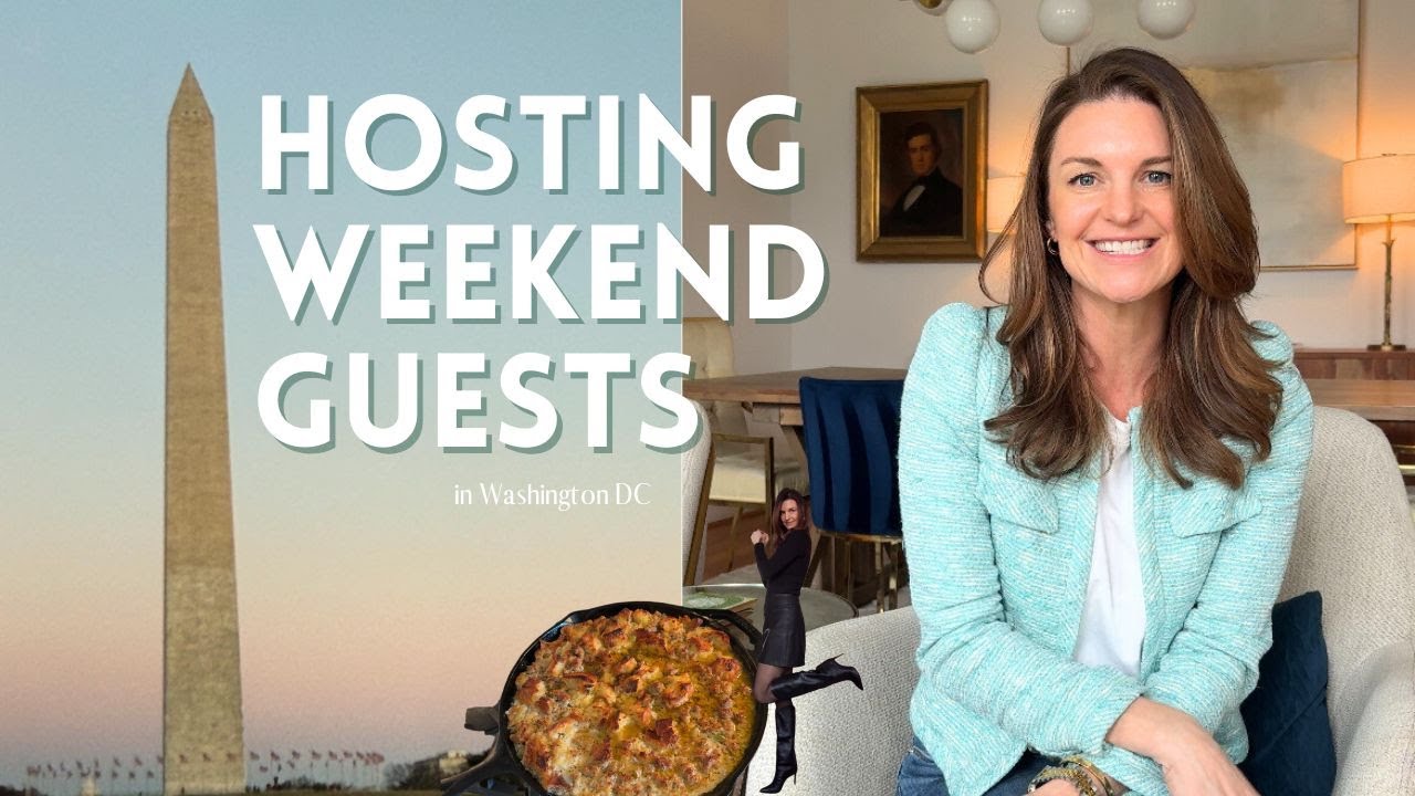 hosting guests for a weekend in Washington DC // breakfast strata