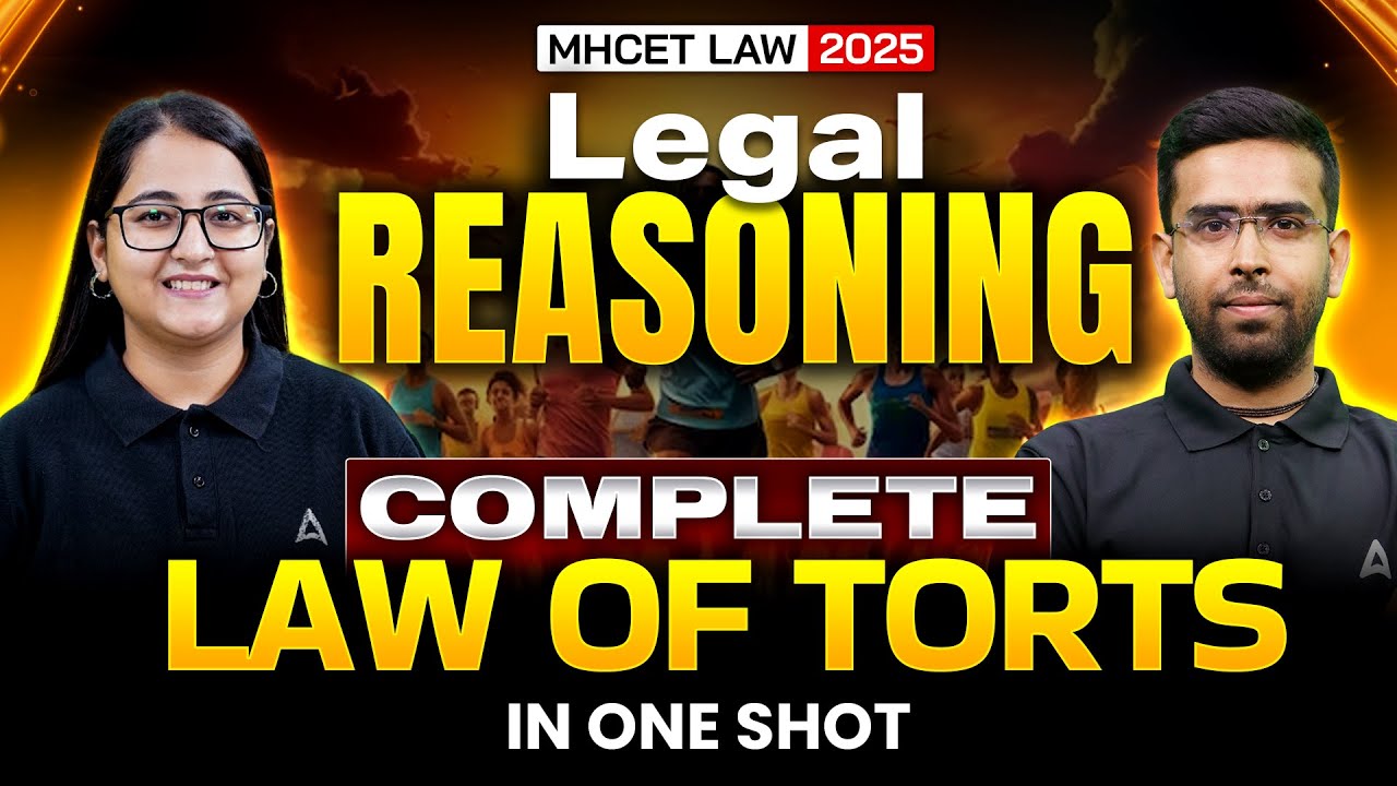 Legal Reasoning Complete Law Of Torts For MHCET Law 2025 | MHCET Law ...