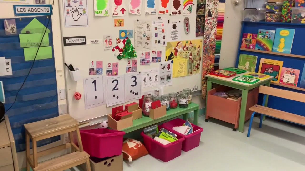 ⭐️PETITE SECTION : visite d'une classe maternelle 