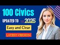 2025 random 100 civics questions and answers - U.S. citizenship interview I N400 Interview #n400