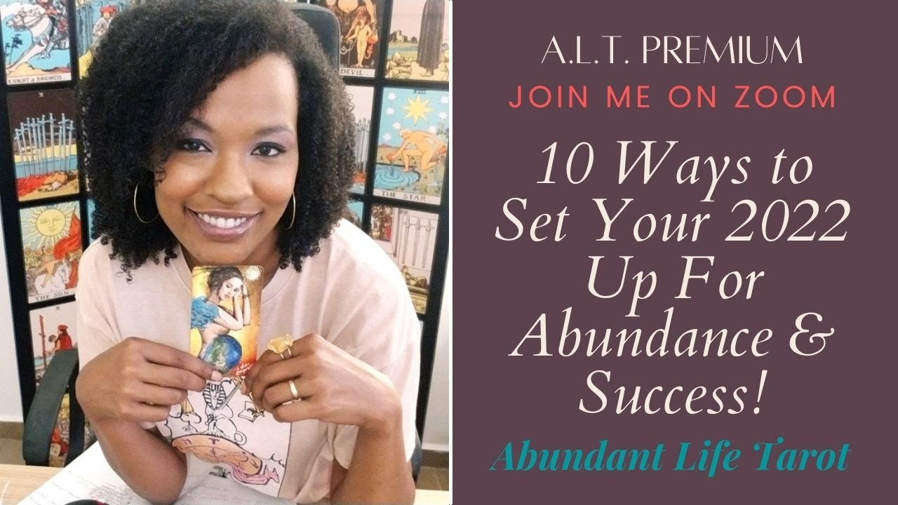 Quick Reminder! Free Zoom Meeting on 10 Ways to Set Your 2022 Up for ...