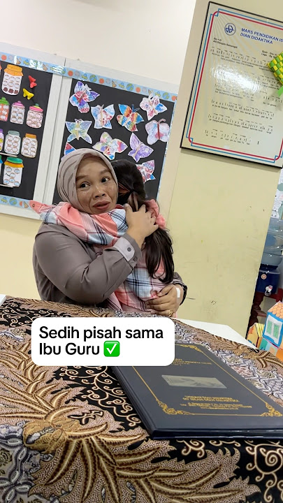 Naik kelas 3 tapi Sedih🥹 pisah sama ibu Guru. #IbuGuru #Guru #sekolah #naikKelas #libursekolah