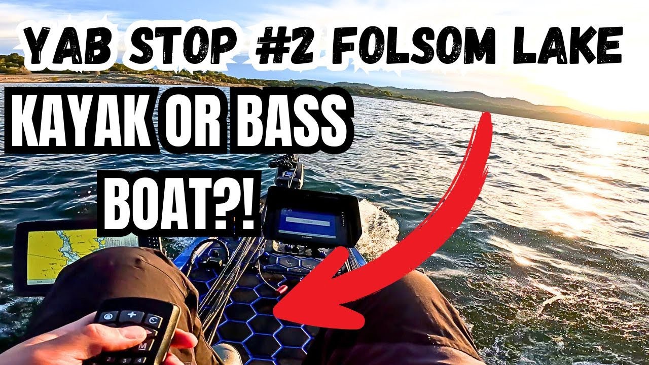 Folsom Lake Bass Fishing Yak-A-Bass Stop 2