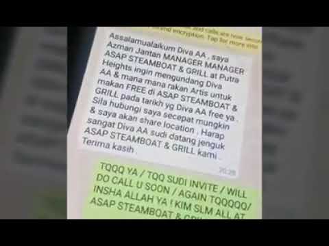 Viral ! Diva AA(Azwan Ali) mengamuk bila ditipu oleh manager kedai.