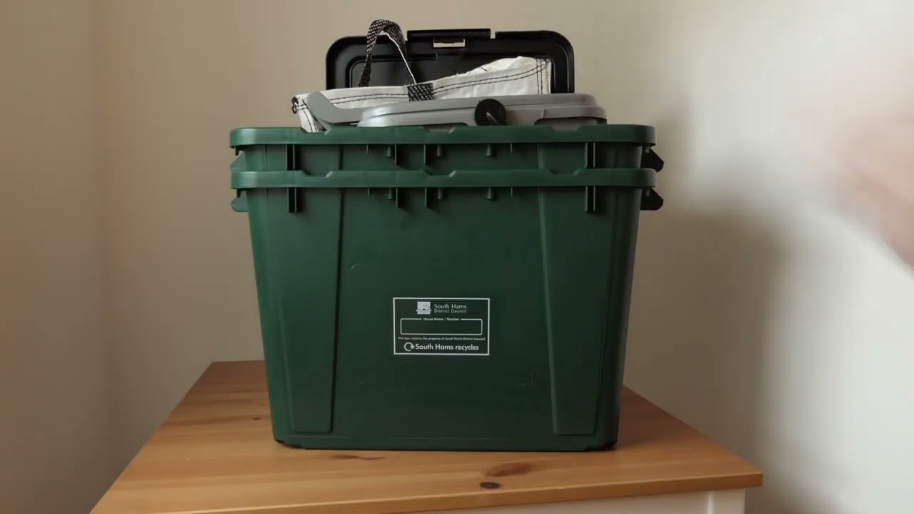 We're delivering new recycling containers to 8,000 homes in the South Hams