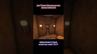 jour 17 pour faire percer mon serveur minecraft destructonia.fr (Java) ouvert aux crack 1.21.11