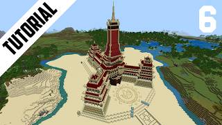 Minecraft: How to Build the Fire Nation Palace (Step By Step) Part 6