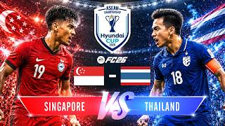 Singapore vs. Thailand - ASEAN Cup 2026 (AFF Cup) Semi-final Match | FC26 PC [4K60]