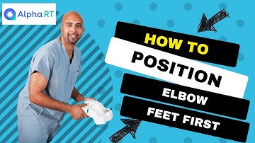 How to Position for MRI Elbow (Feet First)