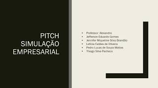 Pitch sobre jogo de simulação empresarial GP-1 screenshot 2