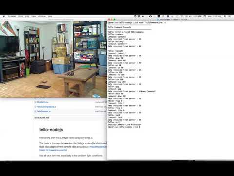 tello with nodejs