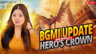 🔥 BGMI 4.4 UPDATE IS HERE! Exploring New Events & Rush Gameplay 🚀|#bgmilive #girlgamer #pubgmobile