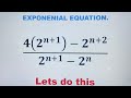 Can you solve this Exponential Equations.