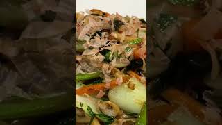 The Bonito Flake Wiggle. Yaki Udon Topping.