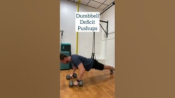 Dumbbell Deficit Push-Ups
