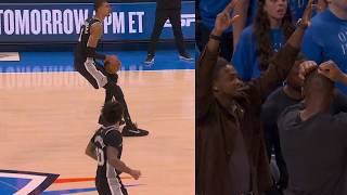 Wemby hits CRAZY LOGO 3 to force 2OT vs OKC in Game 1 of WCF