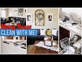 Messy House Clean With Me | Time Lapse | HazFam