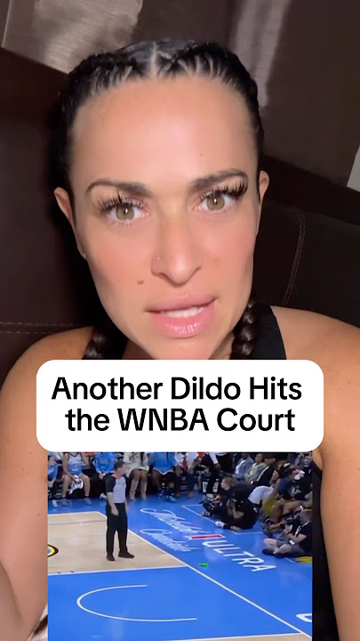 Another WNBA game, another dildo on the court#WNBA #Valkyries #ChicagoSky #Trending #Funny