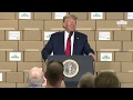 President Trump Delivers Remarks at Puritan Medical Products