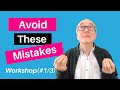 The Most Common Mistakes IELTS Speaking Students Make: Workshop 1/3