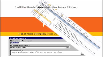 Como crear una macro en power point 2013 EDLG
