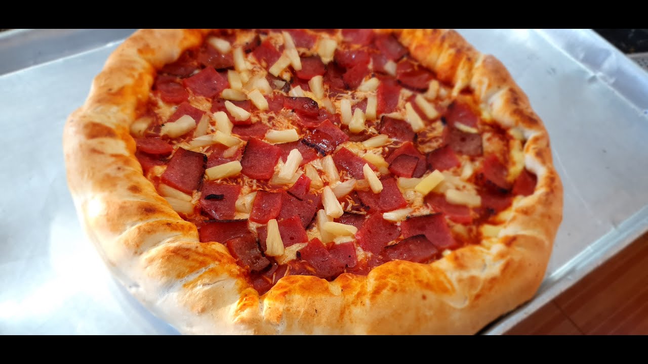 How to make Pizza Thick Crust Pizza YouTube