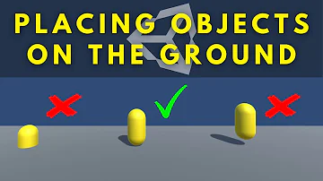 Placing Objects on the Ground (Unity Tip)