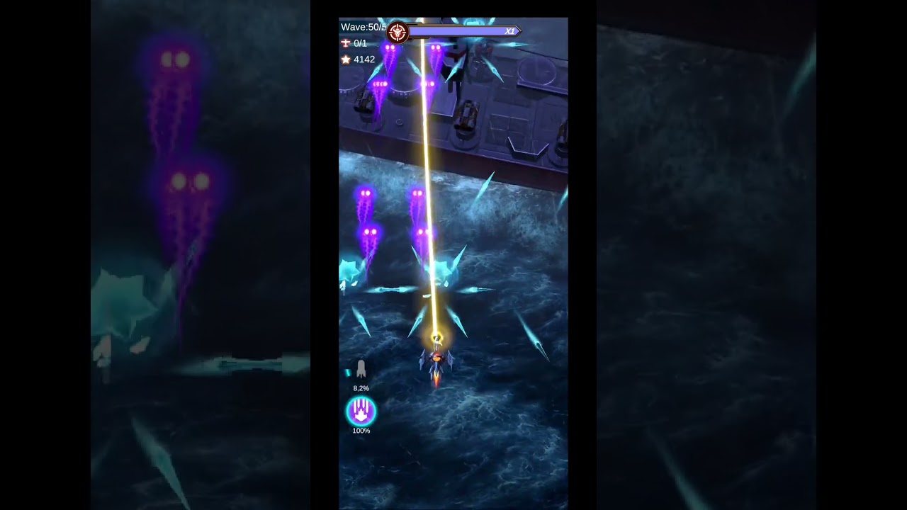 wing fighter boss fight stage 7