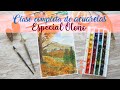 ACUARELA PAISAJE DE OTOÑO🍁 | CLASE COMPLETA