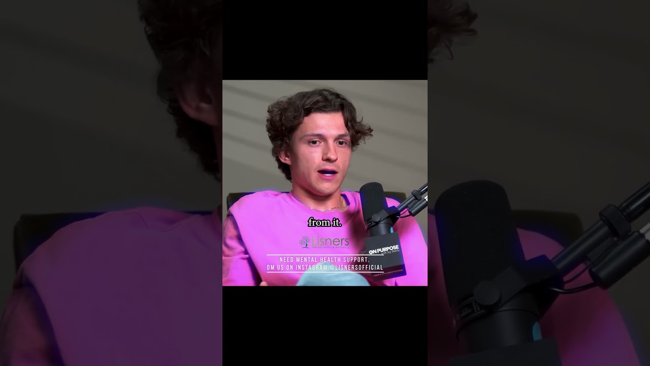 Instagram and Mental Health with Tom Holland on Jay Shetty Podcast 