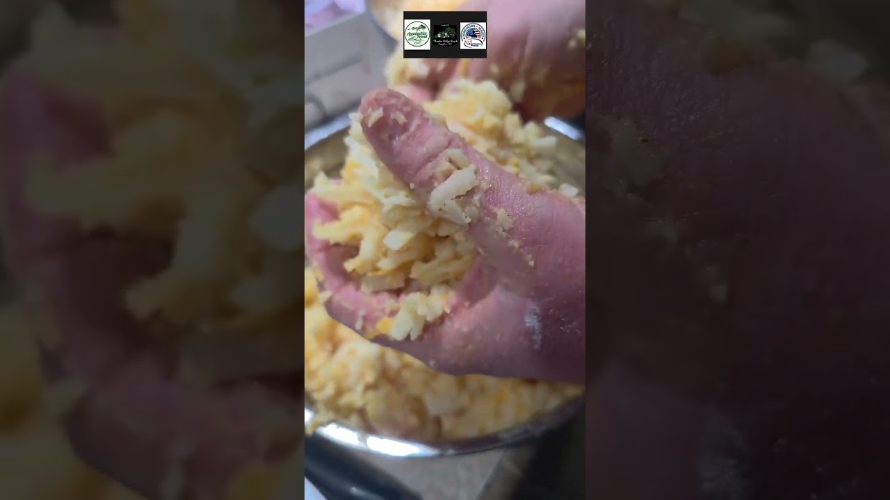 Homemade cheesey hashbrowns! A healthier alternative to the grocery store. 