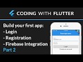 Flutter & Firebase Auth 02 - Create, validate and save a login form + Firebase iOS auth integration