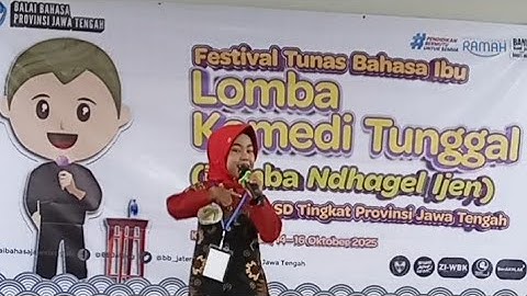 FTBI NDAGEL IJEN TINGKAT PROPINSI || JUARA 1 KAB. WONOSOBO 2025 || QONITA ADWA SDN 1 KALIMENDONG 