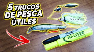 5 TRUCOS DE PESCA PARTE 3 *fáciles y útiles* 