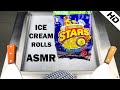 Honey stars ice cream rolls  how to make nestle honey stars cereal fried ice cream  ice cream asmr