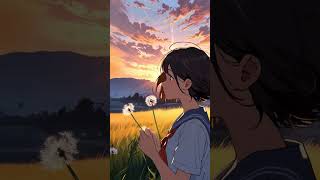 🍃 Dandelions in the Breeze | Peaceful Anime Moment with Lofi 🇯🇵💭 screenshot 1