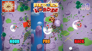 Play Heroes vs Hordes: Survivos #3 | GamePlay All Level Game Walkthrough Android, IOS