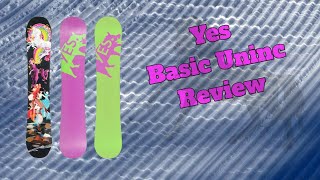 The 2024 Yes Basic UnInc Snowboard Review